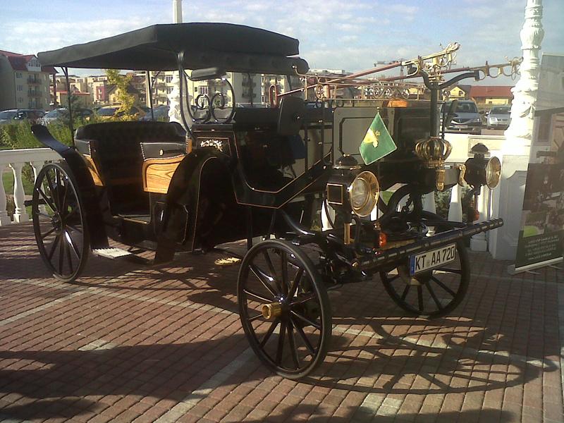 Caleaşca fără cai a ajuns la Cluj GALERIE FOTO 