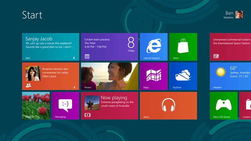 Windows 8 poate fi comandat în SUA de la 70 dolari; în România va fi disponibil în următoarele zile