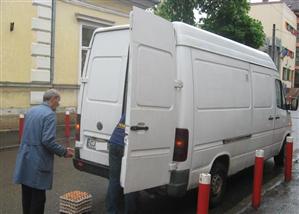 Intră cu maşinile de tonaj mare în centrul oraşului şi scapă neamendaţi, din cauza vidului de legislaţie. Cum scapă şoferii de amenzi în Cluj