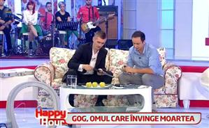 Cum era să-şi zboare creierii mentalistul Cristi Gog