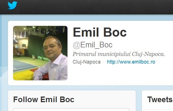 Cum rezolvă Boc problemele Clujului pe Twitter şi Facebook VIDEO