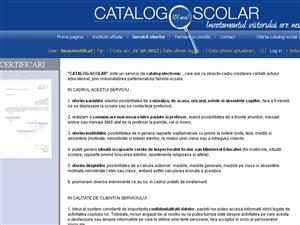 Cataloage online în liceele din oraş