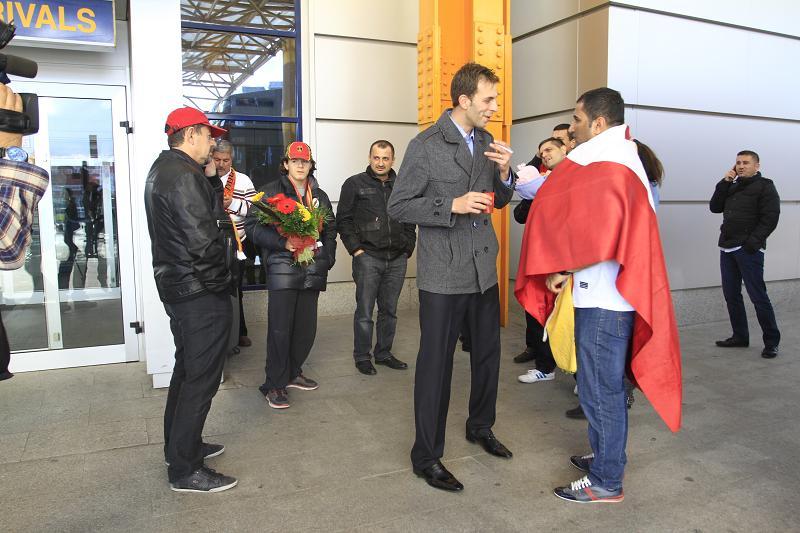  CFR-GALATASARAY. Turcii au aterizat la Cluj! GALERIE FOTO / VIDEO
