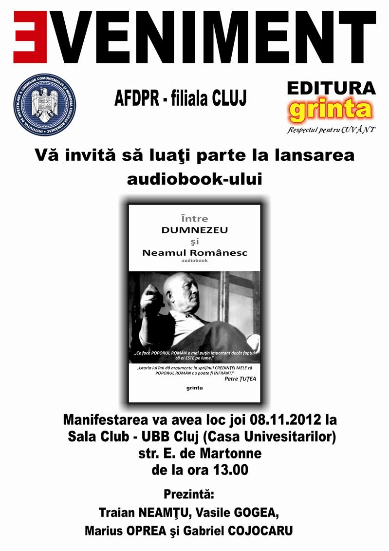 Ore de interviuri inedite cu filosoful Petre Ţuţea, într-un volum lansat mâine la Cluj