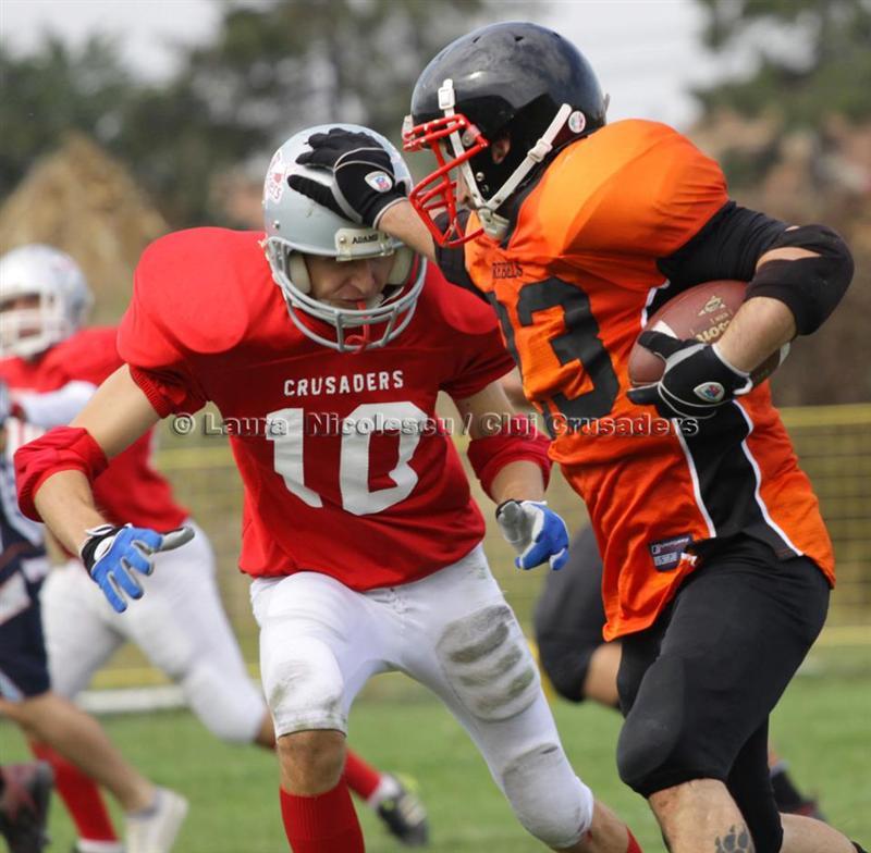 Cluj Crusaders, campioni naţionali la fotbal american, recrutează noi membri
