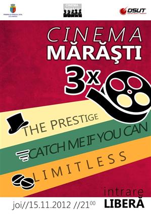 All nighter la cinema Mărăşti, diseară. 3 filme gratis VIDEO