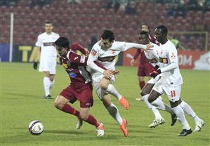 CFR Cluj - Dinamo Bucureşti 2-1. 