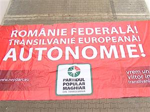 Scandalul panoului autonomist din Floreşti se mută la Bucureşti