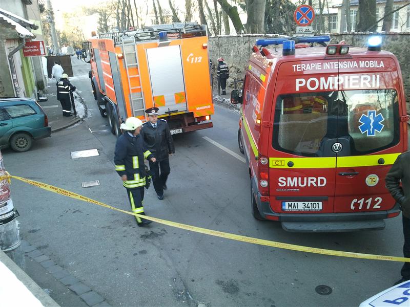 Explozie de gaz pe strada Hasdeu. O femeie a murit FOTO / VIDEO