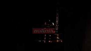 Incendiu de la un horn în Sânmărghita FOTO/VIDEO