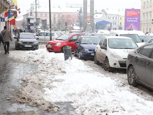 Ninsorile se opresc la Cluj VIDEO