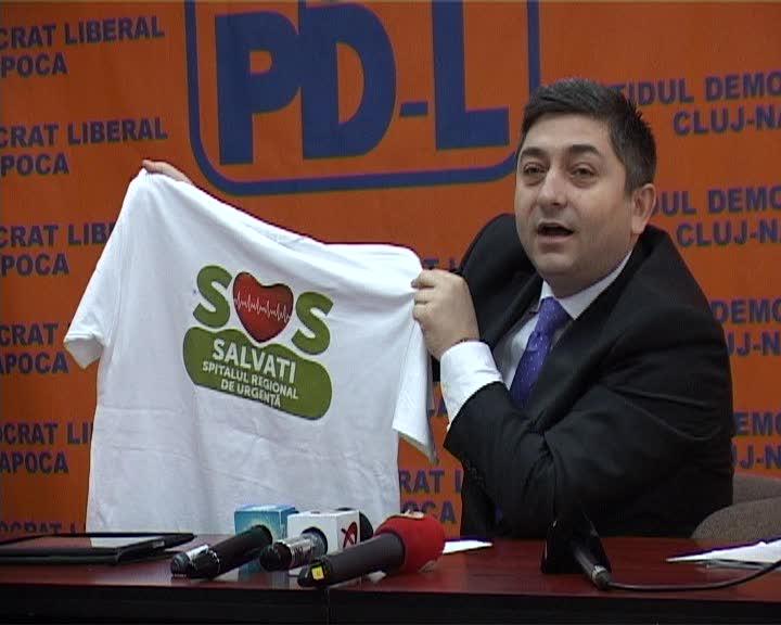Tişe vrea campanie de strângere de semnături pentru viitorul spital regional de urgenţă din Cluj VIDEO