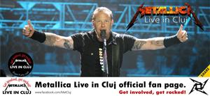 Facebook ar putea aduce Metallica la Cluj VIDEO