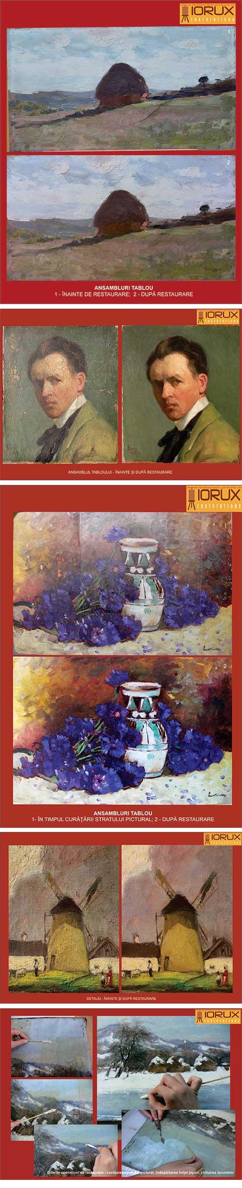 Opt lucrări restaurate din patrimoniul Muzeului de Artă, în expoziţie publică