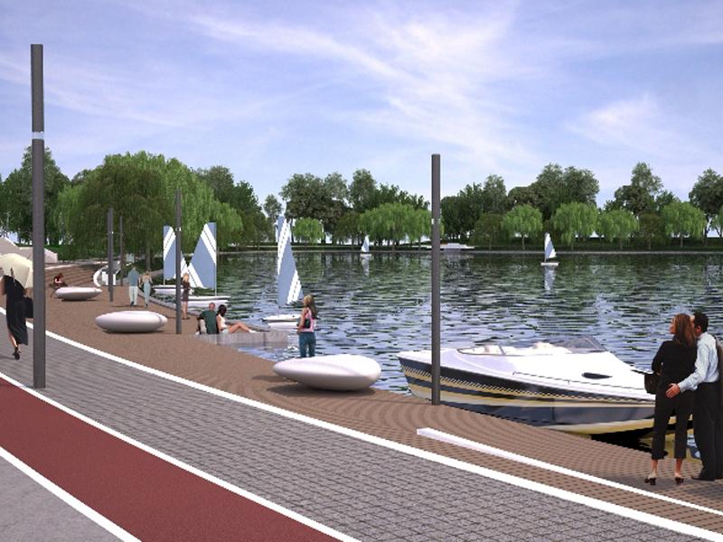 Planul de amenajare a zonei verzi de lângă lacul din Gheorgheni, pe masa consilierilor