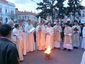 Catolicii şi protestanţii din Cluj sărbătoresc duminică Paştile