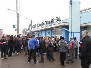 Protest al Mechel Câmpia Turzii în Capitală