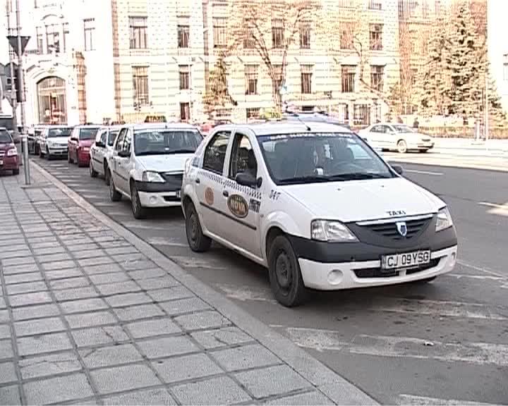 Taximetriştii clujenii vor tarife mai mari pe kilometru VIDEO