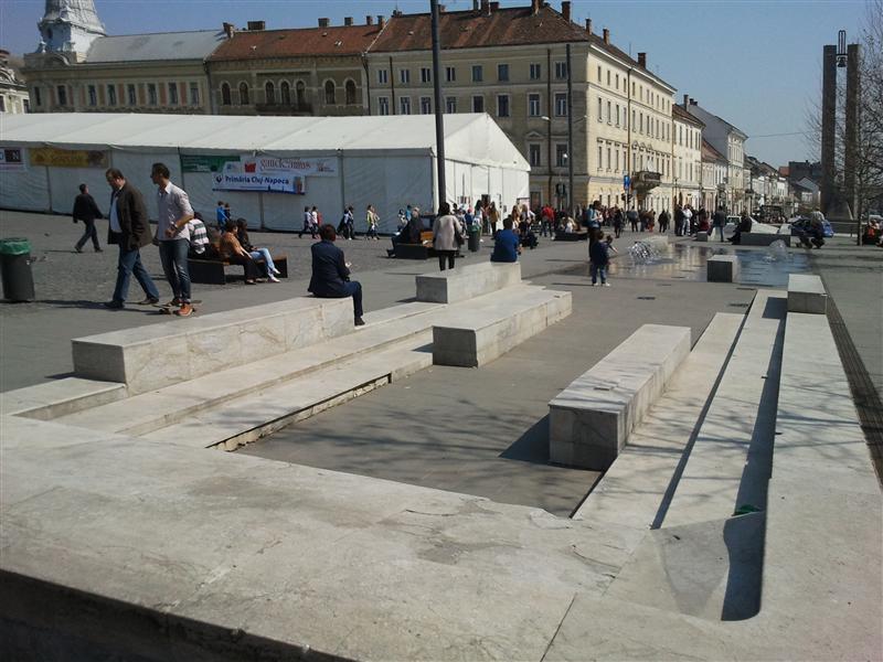 50.000 de euro pentru cosmetizarea artezienei din centru