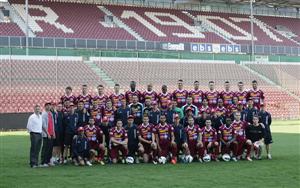 Fotbaliştii unei şcoli din Genova, în vizită la CFR 