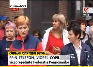 Grevă la Poşta din Cluj VIDEO