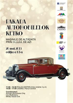 Parada automobilelor retro la Polus Center (P)