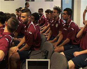 Academie de fotbal la CFR Cluj; au adus elevi din toată lumea VIDEO