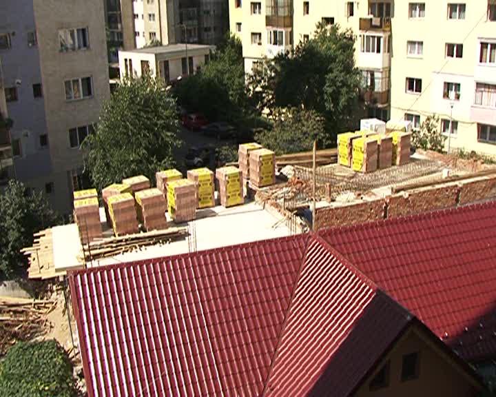 Construcţie misterioasă în Grigorescu VIDEO