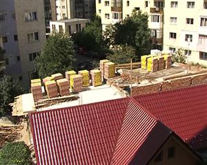 Construcţie misterioasă în Grigorescu VIDEO