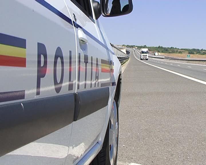 Fără permis, după ce a condus cu viteză excesivă pe Autostrada Transilvania