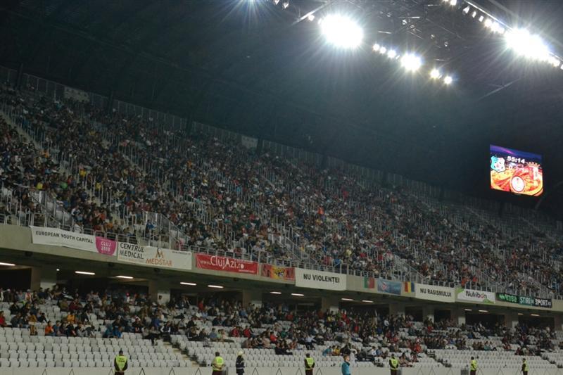 Câţi bani a încasat Cluj Arena la meciul de ieri din Europa League