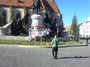 Suporterii Ungariei fac escală la Cluj: 