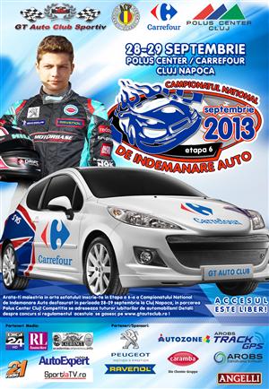 Campionatul Național de Îndemânare Auto 2013 - Etapa a VI-a (P)