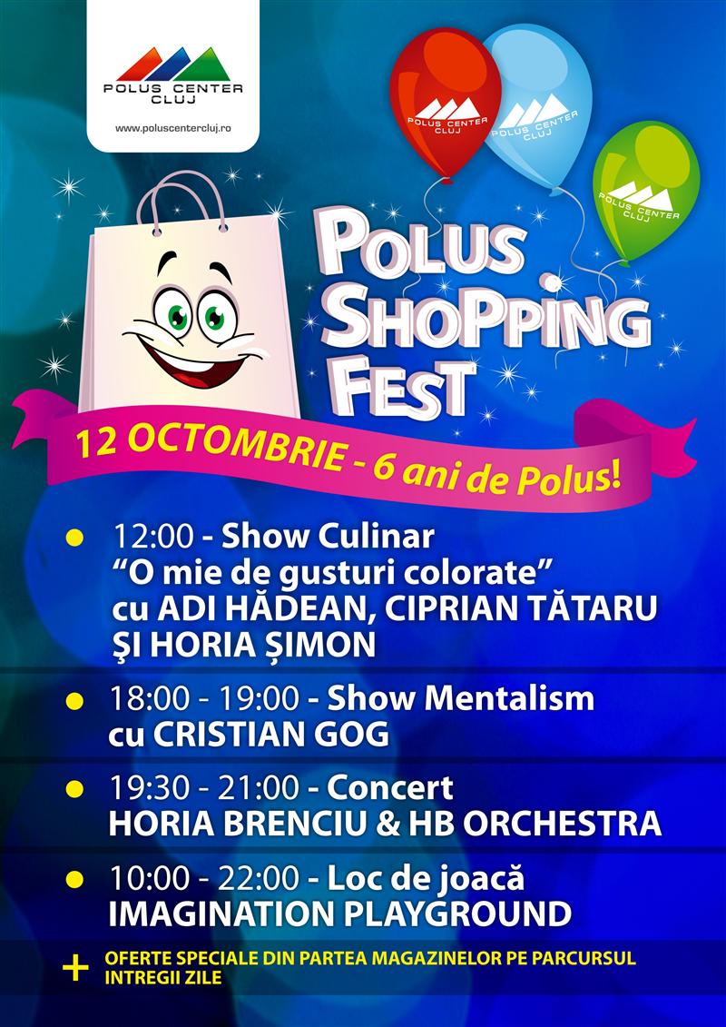 Concert Horia Brenciu şi Shopping Fest, la 6 ani de Polus (P)