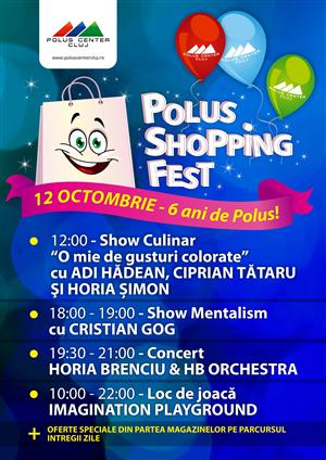 Concert Horia Brenciu şi Shopping Fest, la 6 ani de Polus (P)