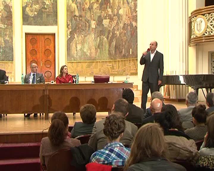 Guşă a vorbit cu studenţii de la Studii Internaţionale VIDEO