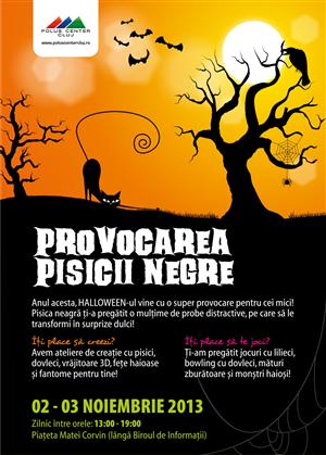 Provocarea pisicii negre la Polus Center (P)