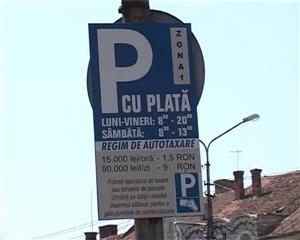 Cum parchezi prin SMS în centrul Clujului VIDEO 