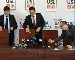 USL, la un pas de rupere? În ce s-a împiedicat alianţa azi VIDEO