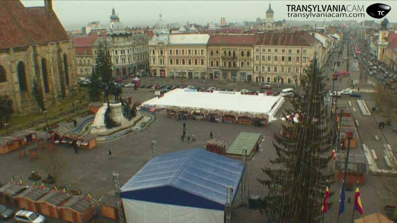 Piaţa Unirii, în topul celor mai interesante destinaţii din lume văzute prin webcam VIDEO