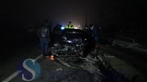 Accident cu patru mașini la ieșire din Dej VIDEO