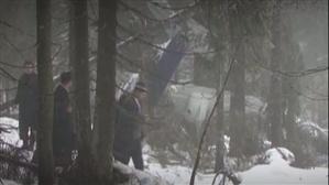 Imagini VIDEO de la locul accidentului din Apuseni, surprinse de la înălţime