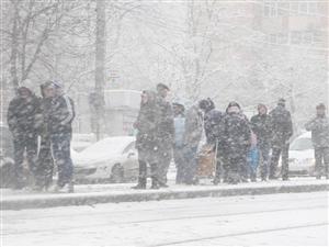 Ninsori şi ger în aproape toată ţara. Vezi cum va fi vremea la Cluj