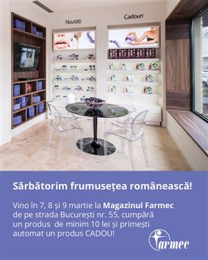 Ofertă specială de Ziua Femeii de la Farmec! (P)
