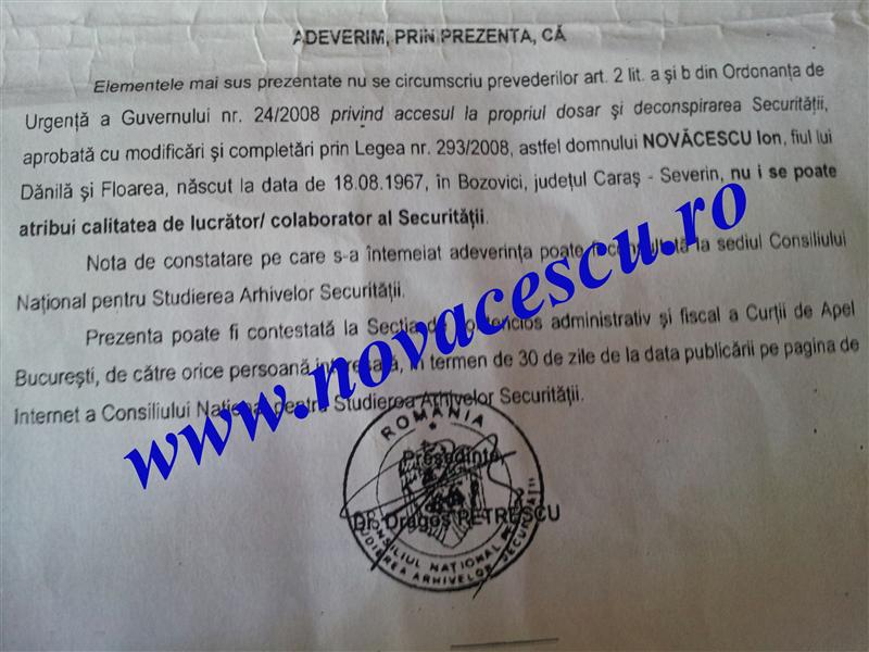 Jurnalistul Novăcescu îşi publică dosarul de la Securitate. CNSAS spune că nu a fost colaborator