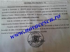 Jurnalistul Novăcescu îşi publică dosarul de la Securitate. CNSAS spune că nu a fost colaborator