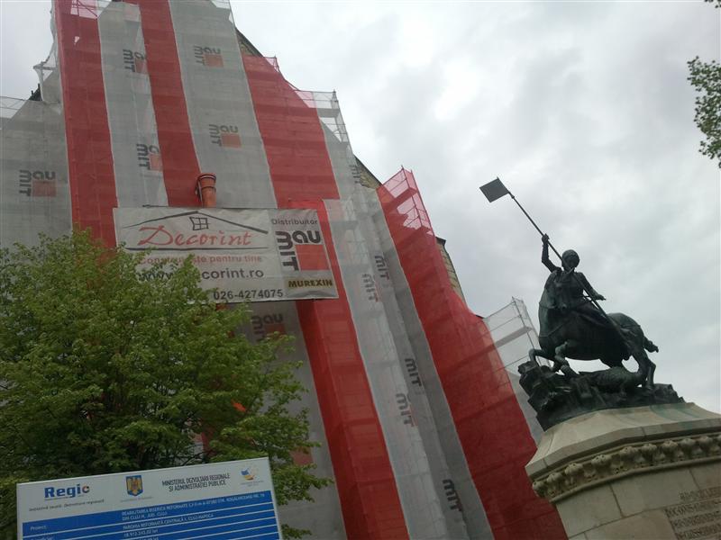 UE dă gratis 14 milioane lei ca să repare biserica reformată de pe Kogălniceanu, cu cel mai vechi graffiti din Cluj
