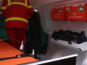 Accident lângă Cluj Arena: a intrat într-un stâlp de electricitate