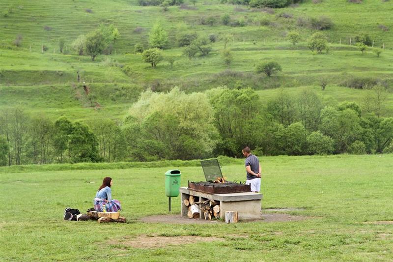 S-a deschis sezonul de picnic la Cluj. Boc promite amenzi pentru gunoaie FOTO/VIDEO