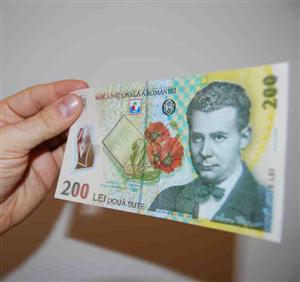 Şi-a încercat norocul cu o bancnotă falsă